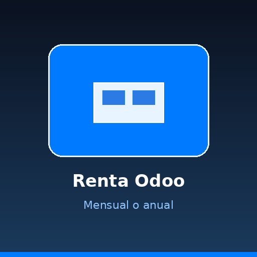 [ODOO-RENT-1-M] Renta Odoo 1 usuario (mensual)